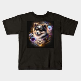 Happy Divine Pomsky Kids T-Shirt